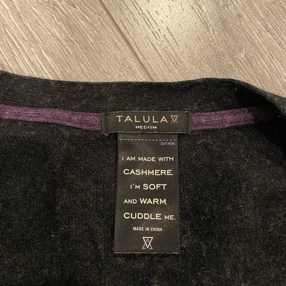 Aritzia Talula Cashmere Blend Cardigan - Picture 2 of 4